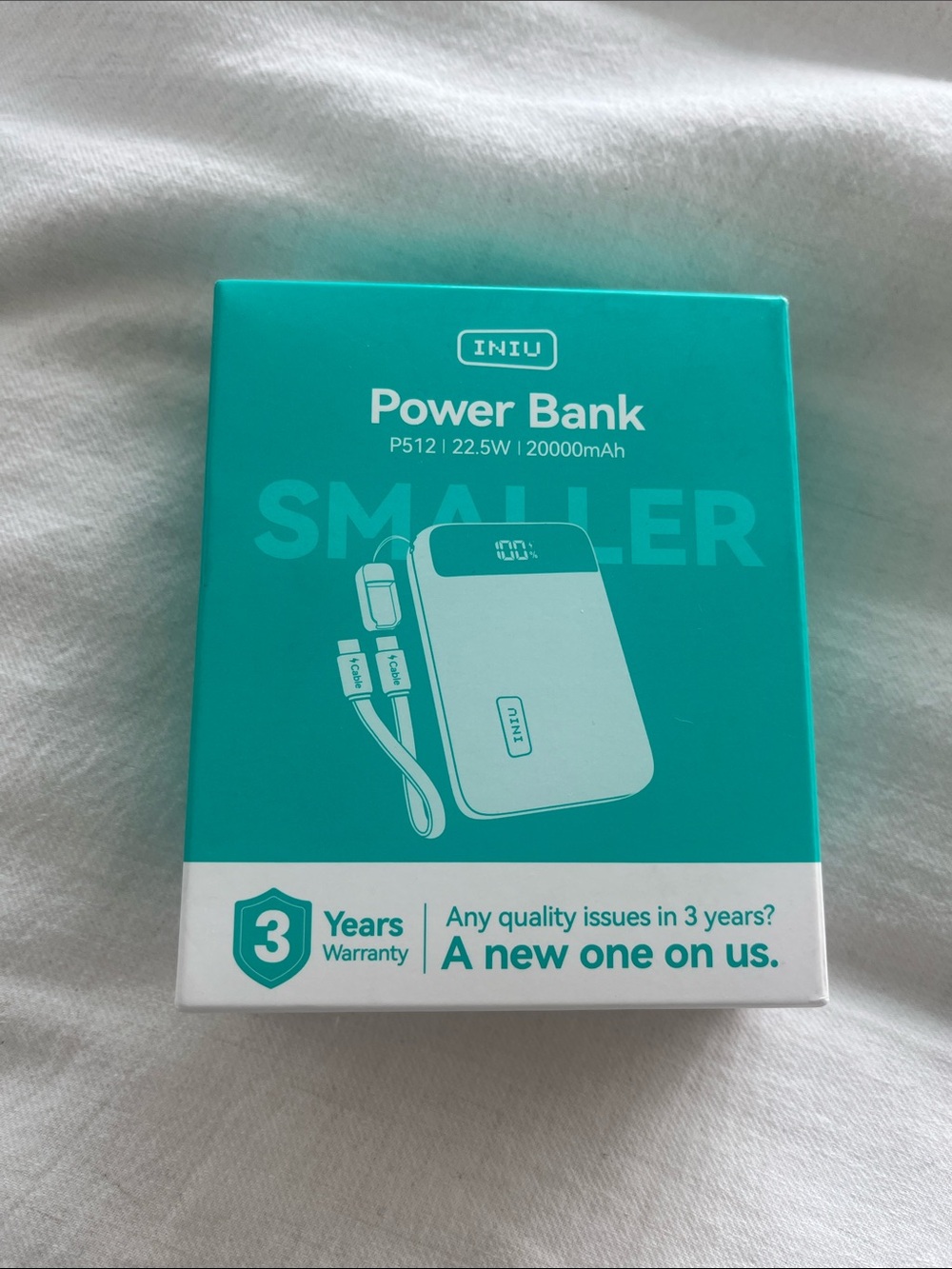 INIU Power Bank P512 20000mAh NIB